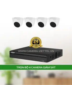 Trọn Bộ 4 Camera Dahua 2.0MP HD